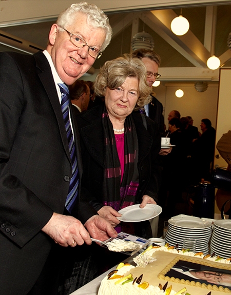 Ebbensgaard fejret ved afskedsreception