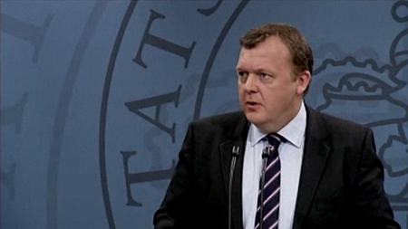 Det sagde Løkke på pressemødet