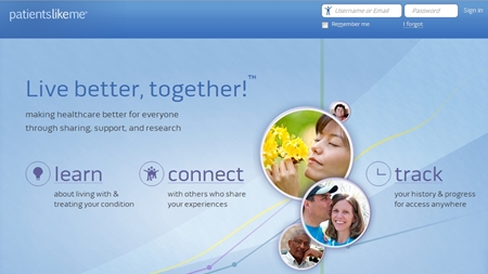 Hvor er patientnetværkene på nettet?