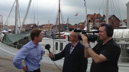 Jens Alsbirk, chef for EU og International Afdeling i Dansk Erhverv, fortalte også om, hvorfor Folkemødet er værd at besøge.