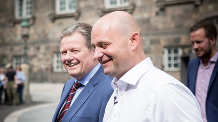 Lars Barfoed kunne ikke tiltrække vælgere. Nu får Søren Pape Poulsen ansvaret for at løfte partiet. Foto: Sophia Juliane Lydolph / Scanpix