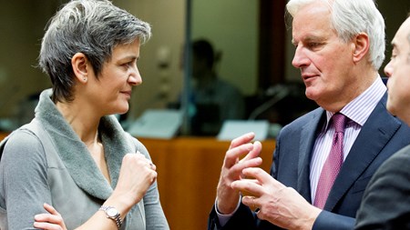 En tidligere national ministerpost inden for økonomi garanterer ikke, at Margrethe Vesterager får tildelt en post inden for netop det område. Det skriver Tænketanken Europa.