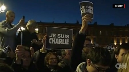 CNN er et af de medier, der valgte ikke at bringe Charlie Hebdo's satiretegninger, mens andre toneangivende amerikanske medier brød med traditionen i USA og publicerede visse tegninger..