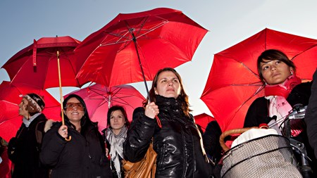 Kvindernes Internationale Kampdag og 100-året for kvindernes valg- og stemmeret til Folketinget fejres ved en lang række begivenheder søndag 8. marts.