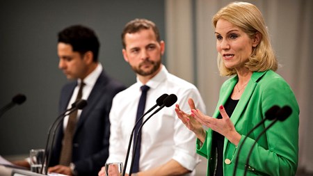 Regeringen, anført af statsminister Helle Thorning-Schmidt, præsenterede onsdag et nyt integrationsudspil. 