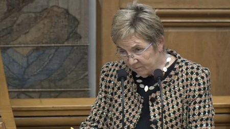 Kulturminister Marianne Jelved mener, at Dukkepartiets 