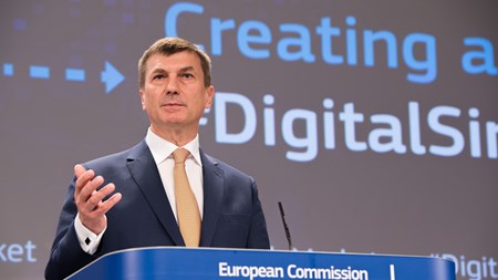 Næstformand for EU-Kommissionen og kommissær for det digitale indre marked, Andrus Ansip