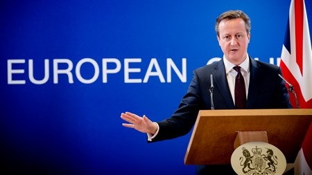 Cameron klar med lovforslag om britisk EU-afstemning