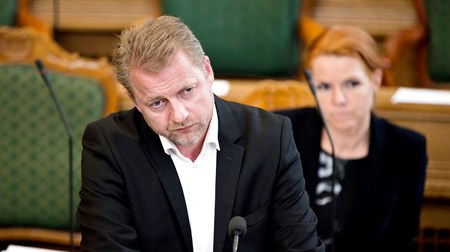 Martin Geertsen var torsdag til forhandlinger om regeringens integrationsplan, men mødet endte uden aftale. 