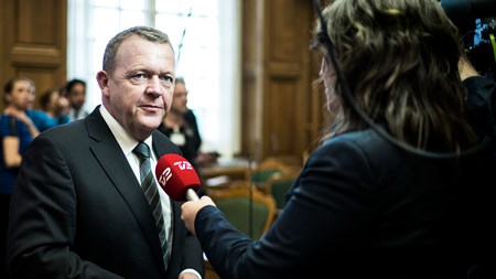 Trads: Løkke ligner en taber før tv-duel med Thorning