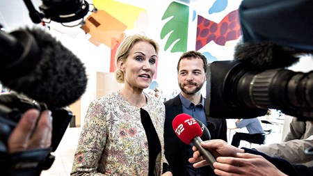 Helle Thorning-Schmidt og Morten Østergaard fremlægger regeringens fælles sundhedsudspil på Aalborg Universitetshospital. 