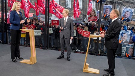 Trads før tv-duel: Så er det nu, Løkke! 