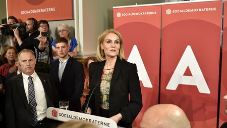 Helle Thorning-Schmidt går af som statsminister og formand for Socialdemokraterne. 