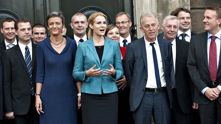 18 dage gik der fra folketingsvalget i 2011, til Helle Thorning-Schmidt kunne præsentere sin nye SRSF-regering.