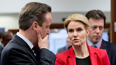 Thorning repræsenterer Danmark til EU-topmøde