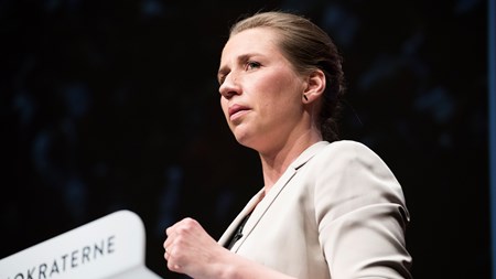 Mette Frederiksen overtog søndag posten som formand for Socialdemokraterne. 