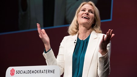 Helle Thorning-Schmidt takker af som formand for Socialdemokraterne. 