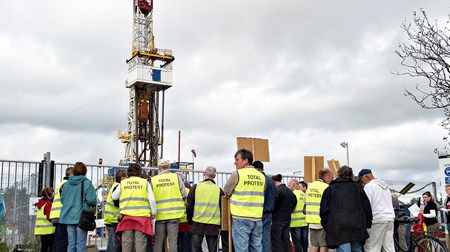 Det blev ikke protesterne, men manglen på skifergas, der satte en stopper for boringen ved Dybvad.