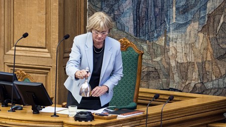 Folketingets formand Pia Kjærsgaard (DF). 