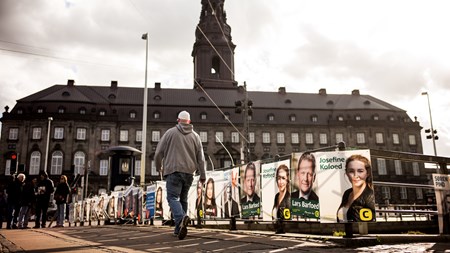 Fordelt i aldersgrupper rykkede vælgerne sig i forskellige retninger frem mod valget i juni.