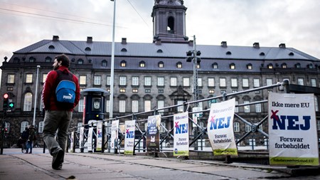 Torsdag 3. december skal danskerne stemme om retsforbeholdet. 