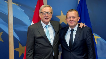 Statsminister Lars Løkke Rasmussen kommer fredag til Bruxelles for at diskutere det danske nej til en ændring af retsforbeholdet med EU-Kommissionens formand, Jean-Claude Juncker.