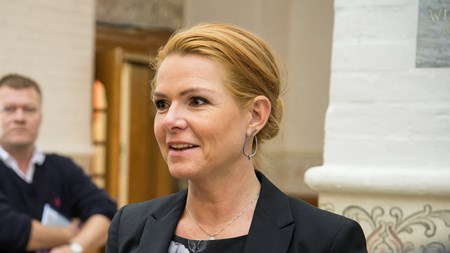 Integrationsminister Inger Støjberg (V). 