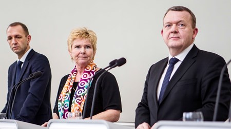 Løkke udelukker treparts-fiasko: Det skal lykkes