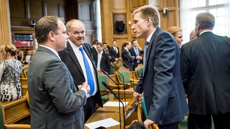 DF klar til at bringe regeringen i mindretal 