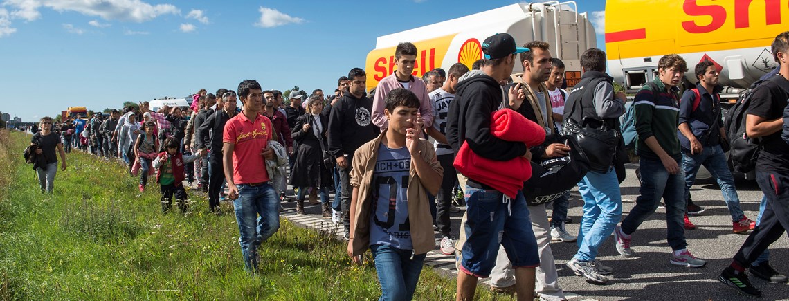 Rekordmange asylansøgere søgte mod Danmark og Europa i 2015, og det lægger et stort pres på ulandsbudgetterne på tværs af Europa.