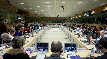 Der arbejdes altid benhårdt på at finde konsensus, når EU-landene mødes i Ministerrådet.