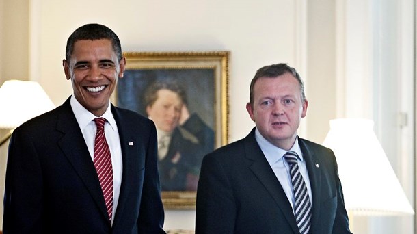 Løkke på besøg hos Obama: Det skal de diskutere