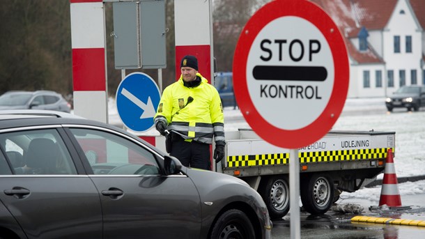 Grænsekontrollen er blevet populær