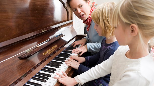 I Albertslund prioriterer de kultur og musik højt - og derfor er brugerbetalingen på den kommunale musikskole lav.