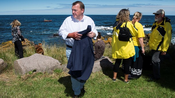 Lars Løkke på Folkemødet.