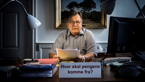 Finansminister Claus Hjort Frederiksen har siddet tungt på pengekassen det forgangne år.