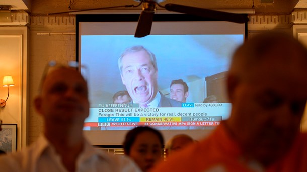 UKIP-leder Nigel Farrage har allerede udråbt 23. juni 2016 til 'Independence Day'. Toeren til filmen af samme navn havde i øvrigt samtidig premiere i Danmark.