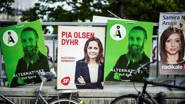 Partierne trykker nu tusindvis af valgplakater