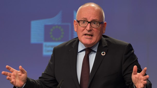 Kommissionens næstformand Frans Timmermans præsenterede onsdag EU-Kommissionens forslag til et nyt obligatorisk lobby-register