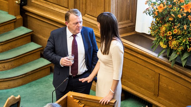 Sundhedsminister Sophie Løhde (V) og statsminister Lars Løkke Rasmussen (V) deltog torsdag begge ved konferencen 'Kræft 360 grader' i København. 