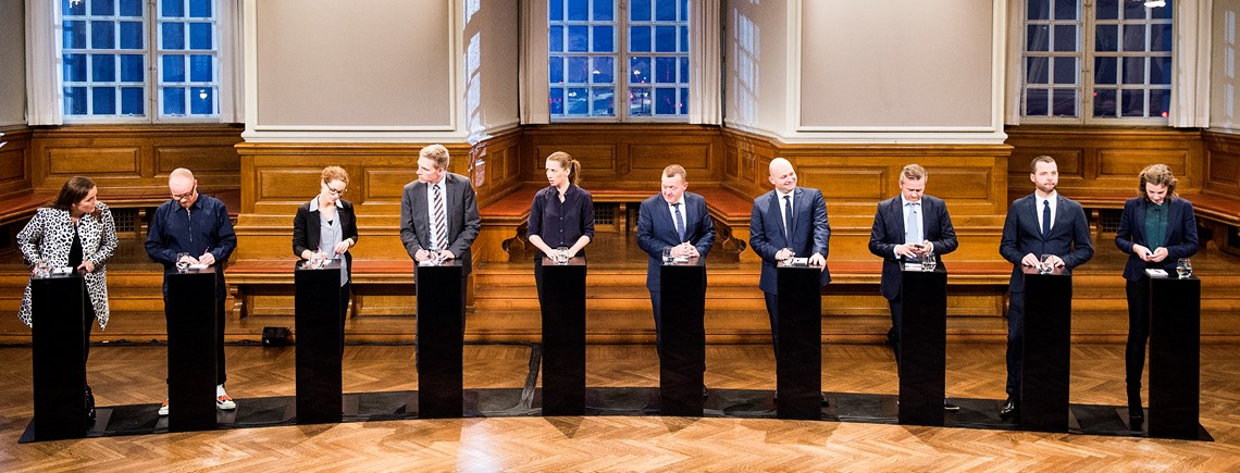 Det kan være sin sag at finde ud af højre og venstre i dansk politik. Det opdaterede politisk kompas placerer de nye partier og flytter nogle af de gamle.