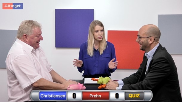 TV: Transportordførere Prehn og Christiansen dyster i ugens Quiz