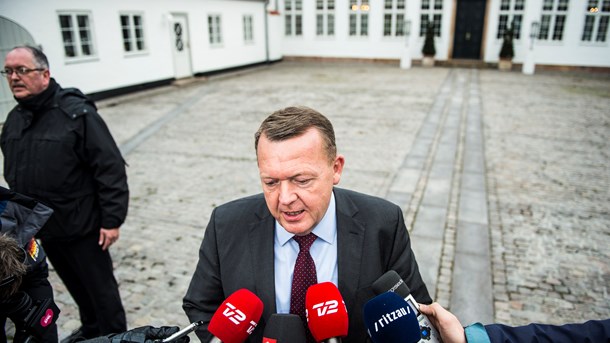 Løkke indkalder til pressemøde om ny regering