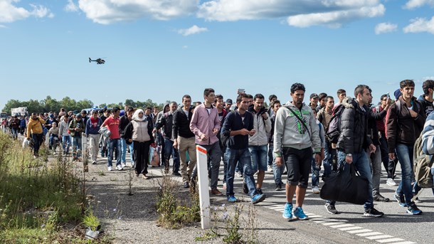 Der er foreløbig kommet 5.800 asylansøgere i 2016 - langt under regeringens prognose på 10.000.