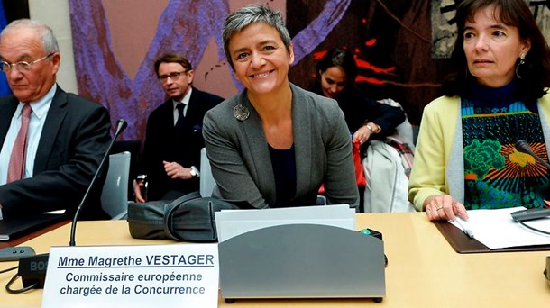 Vestager giver storbanker milliardbøde