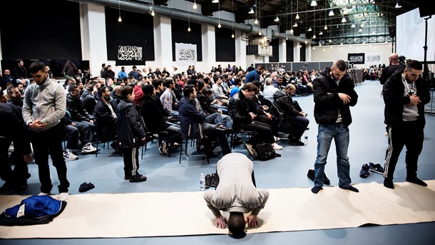 Hizb ut-Tahrir-konference i Nørrebrohallen november 2015.