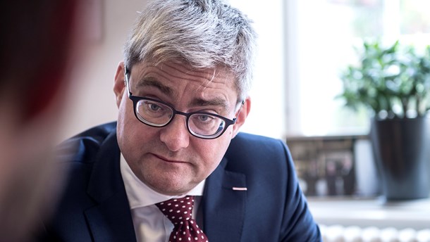 Søren Pind (V) fik nok at se til kort tid efter, han blev udnævnt som uddannelses- og forskningsminister, da loven om begrænsning af uddannelser skulle vedtages.