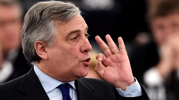 Den tidligere officer i det italienske flyvevåben, journalist og medstifter af partiet Forza Italia, Antonio Tajani, er nu formand for Europa-Parlamentet.