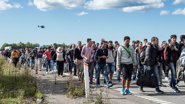 Vælgernes bekymring over flygtninge daler