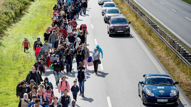 Arkivfoto. Vælgernes bekymring over flygtninge falder, viser en ny måling af Norstat for Altinget.